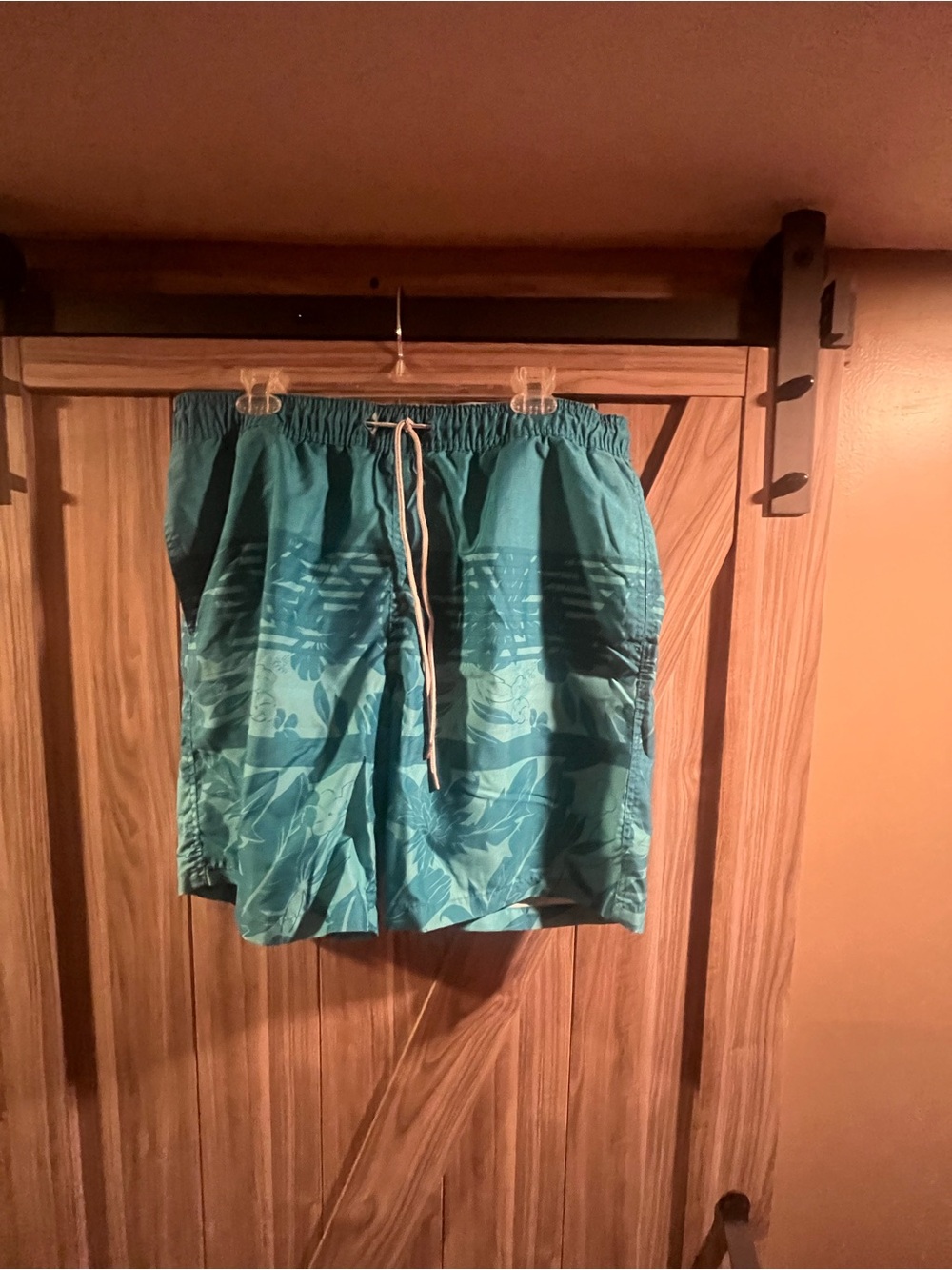 Kirkland Men's Swim Shorts with Net Lining & Drawstring